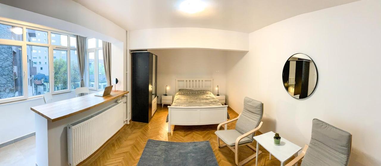 בוקרשט Luterana Studio Apartment מראה חיצוני תמונה